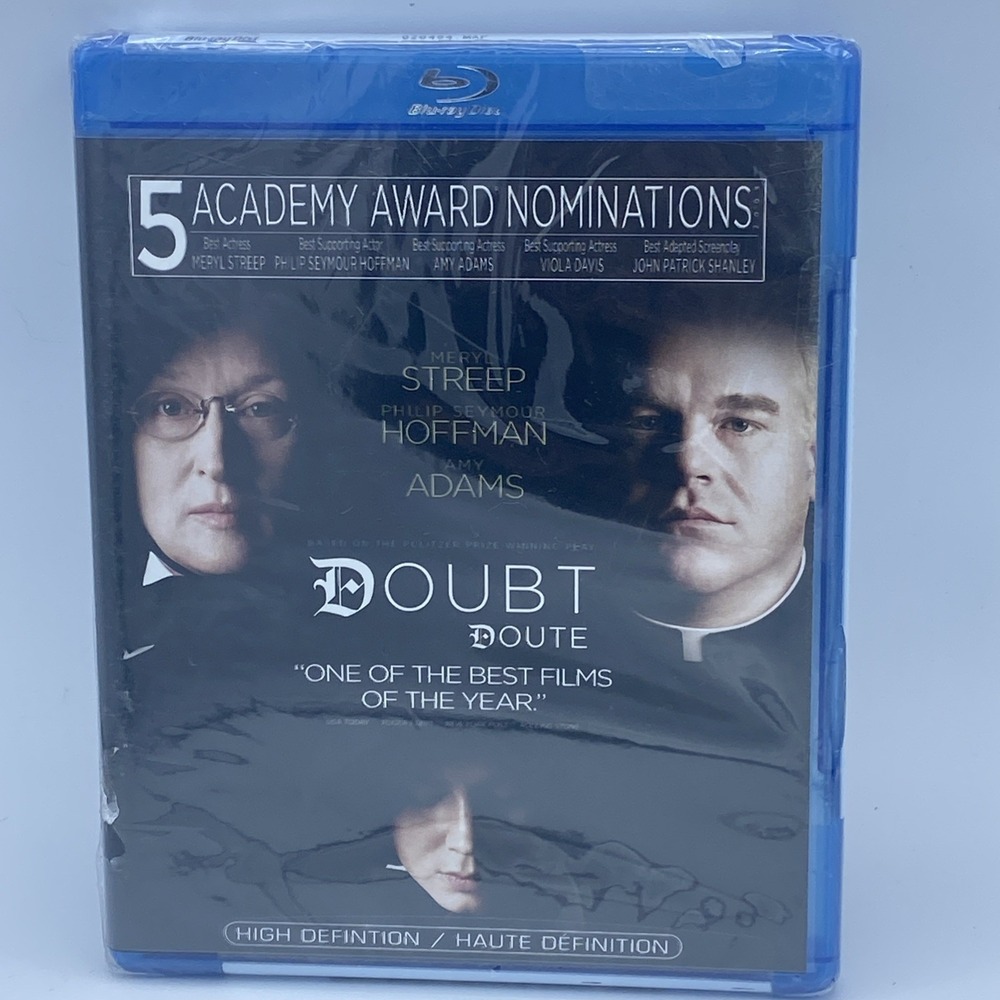 Doubt (Blu-ray Disc, 2009, Canadian, English/French) Meryl Streep Amy Adams